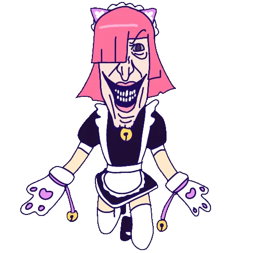 Sticker pinku_pawlette - 1