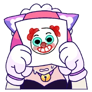 Sticker PINKU PAWLETTE by @itomesh - 4