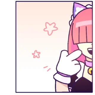 Sticker PINKU PAWLETTE by @itomesh - 2