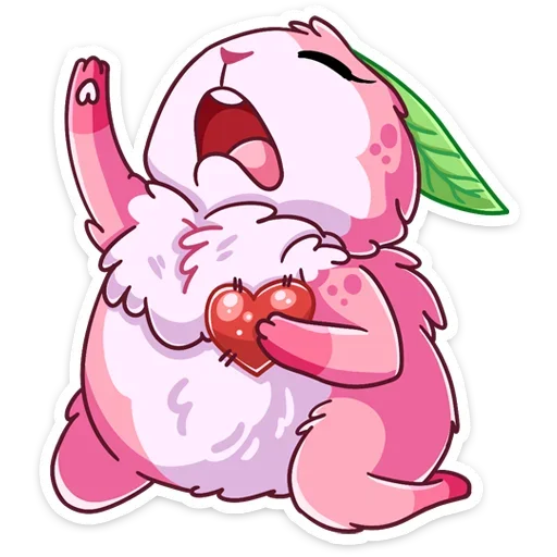 Sticker Pinky Bunny :: @TgSticker - 4