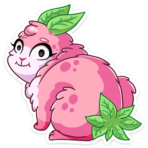 Sticker Pinky Bunny :: @TgSticker - 3