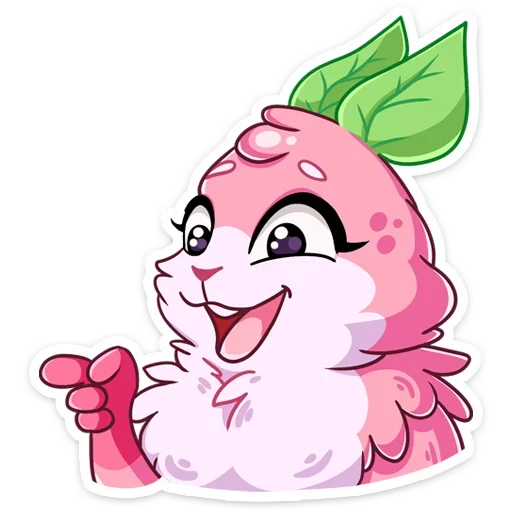 Sticker Pinky Bunny :: @TgSticker - 1