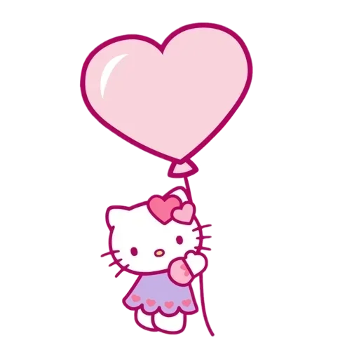 cartoon heart pink