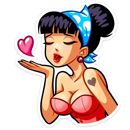 Пин-ап Полли :: @stickroom - 