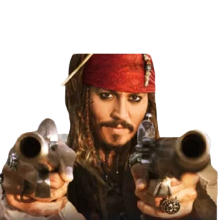 Sticker Пираты карибского моря @stickernayaa - 1