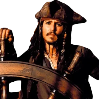 Sticker Пираты карибского моря @stickernayaa - 0