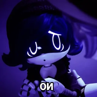 Стикер murder drones. oye - 7