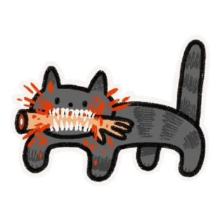 Sticker pisei by @suredkad - 1