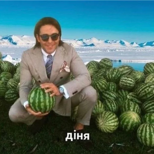 арбуз дыня Человек