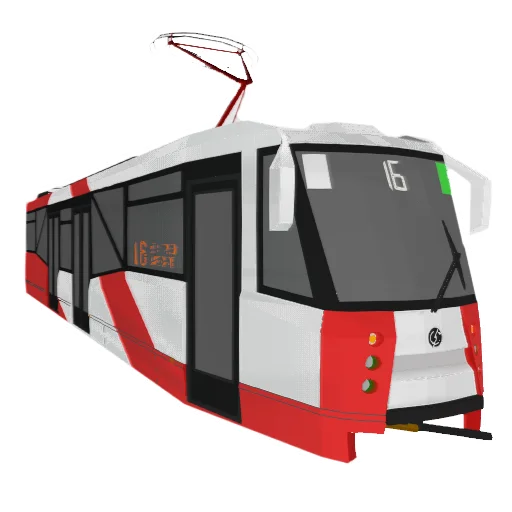 Sticker Трамваи СПб - 6