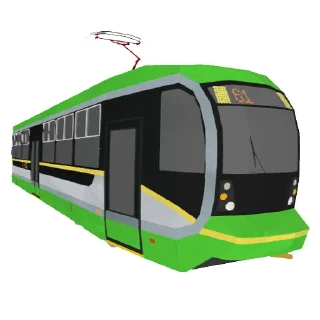 Sticker Трамваи СПб - 8