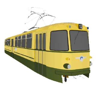 Sticker Трамваи СПб - 0