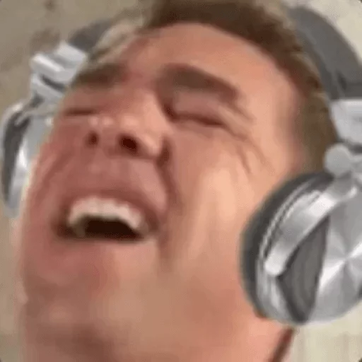 наушники человеческое лицо Человек