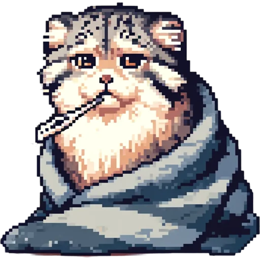 кошка мультфильм животное