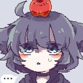 Стикер anime pixelart ¦| @stickerspremiumemoji - 4