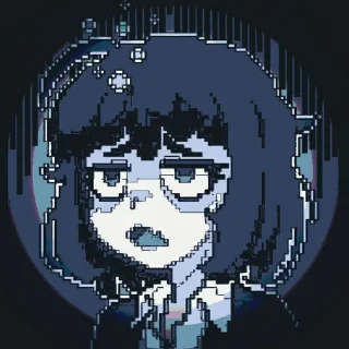 Стикер anime pixelart ¦| @stickerspremiumemoji - 1