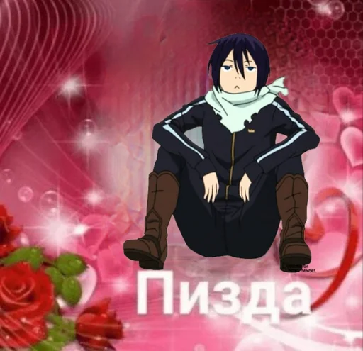 anime cartoon flower