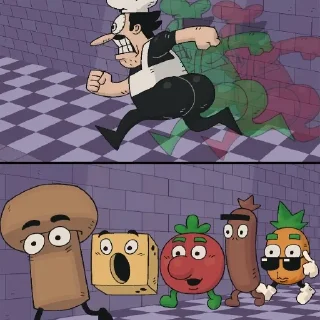 Стикер Pizza Tower @pizzastickers - 7