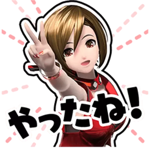 anime cartoon human face