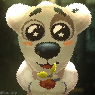 cartoon plush toy
