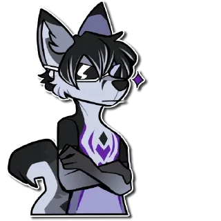 Стикер PlatinumSnowfox - 3