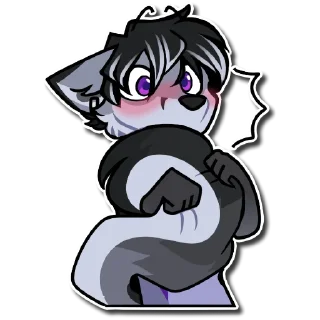 Стикер PlatinumSnowfox - 10