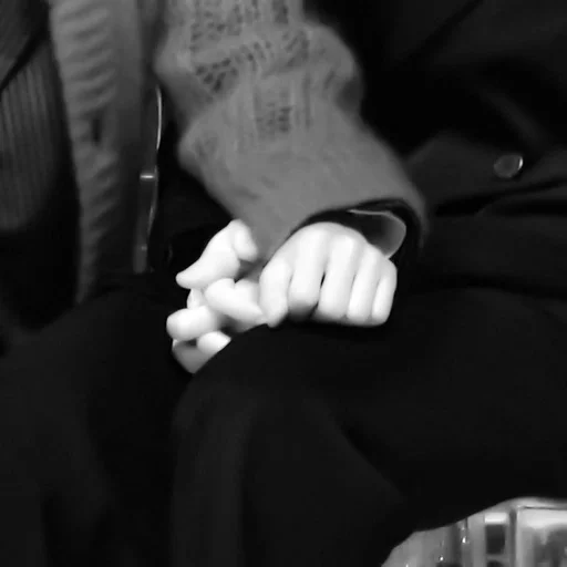 person black and white clothing