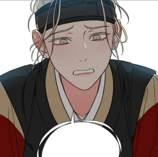 anime cartoon human face