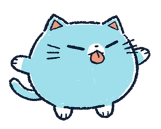 мультфильм кошка клипарт