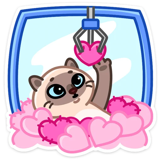 Sticker plush_cat_vk - 1