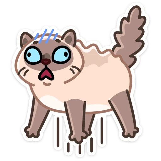 Sticker plush_cat_vk - 1