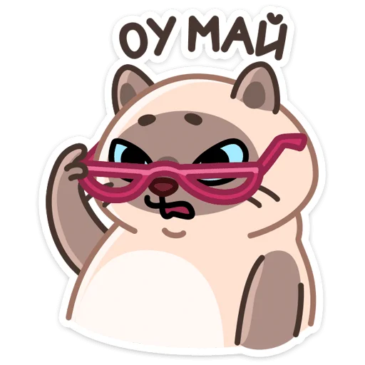 Sticker plush_cat_vk - 1