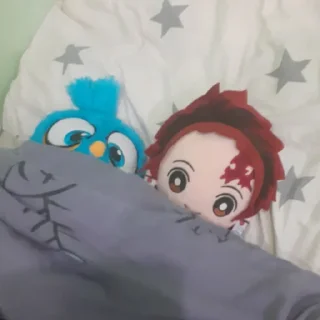 Стикер Плюшевый Танджиро Легенда - 3