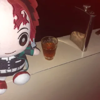 Стикер Плюшевый Танджиро Легенда - 4