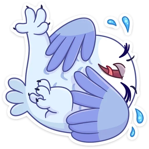 Сова Плюша от @stickers_vk - 