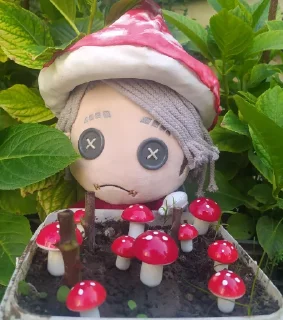 Sticker плюшзоп - 1