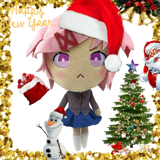 Стикер плюш нацуке - 11