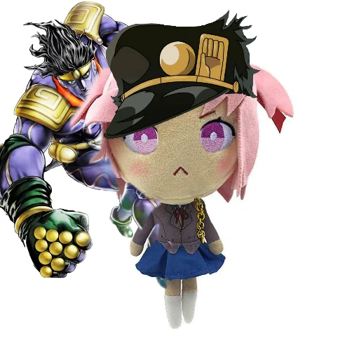 Стикер плюш нацуке - 3