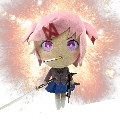 Стикер плюш нацуке - 2