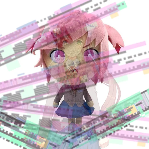 Стикер плюш нацуке - 0