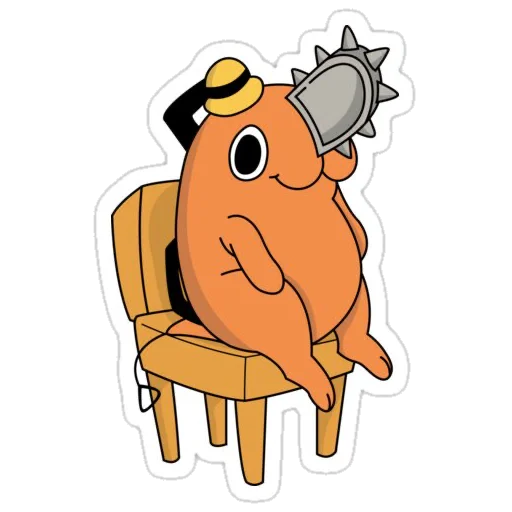 Стикер pochita_chainsaw - 1