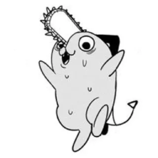 Sticker Pochita by @Pochita_Chainsaw - 3