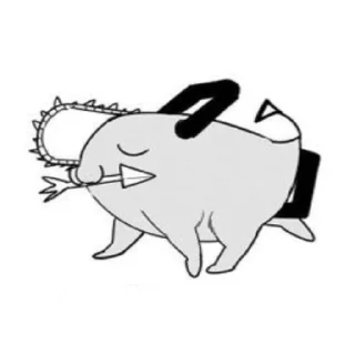 Sticker Pochita by @Pochita_Chainsaw - 1