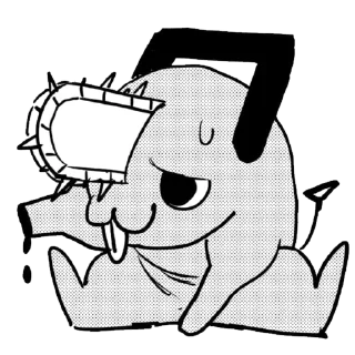 Sticker Pochita by @Pochita_Chainsaw - 5