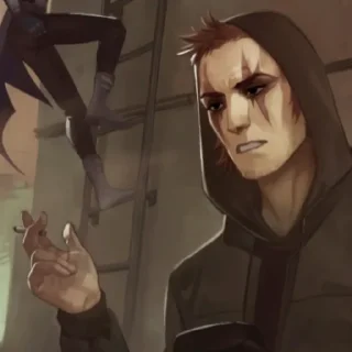 Стикер поэт и кризалис♡ - 3