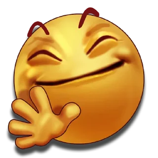 cartoon yellow emoticon