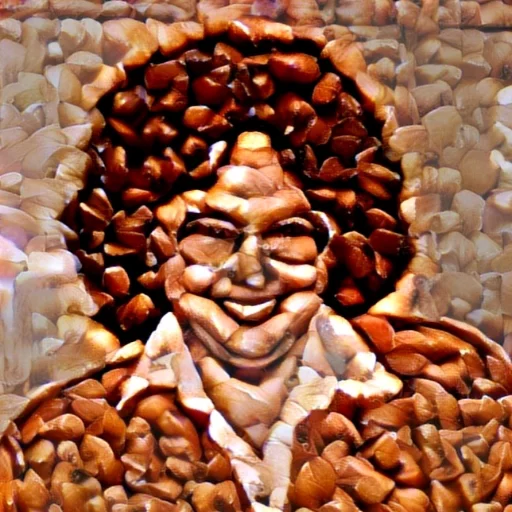 human face art painting