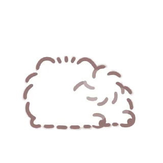 Sticker ポメラニアンもち @yebachan - 6