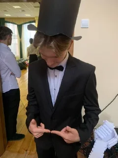 Sticker гордость школы 50 - 2