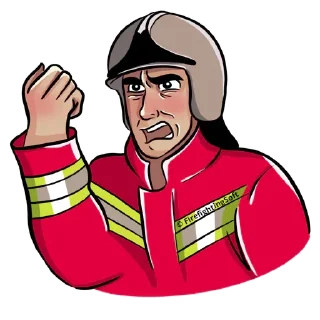 Sticker Firefighter - 11